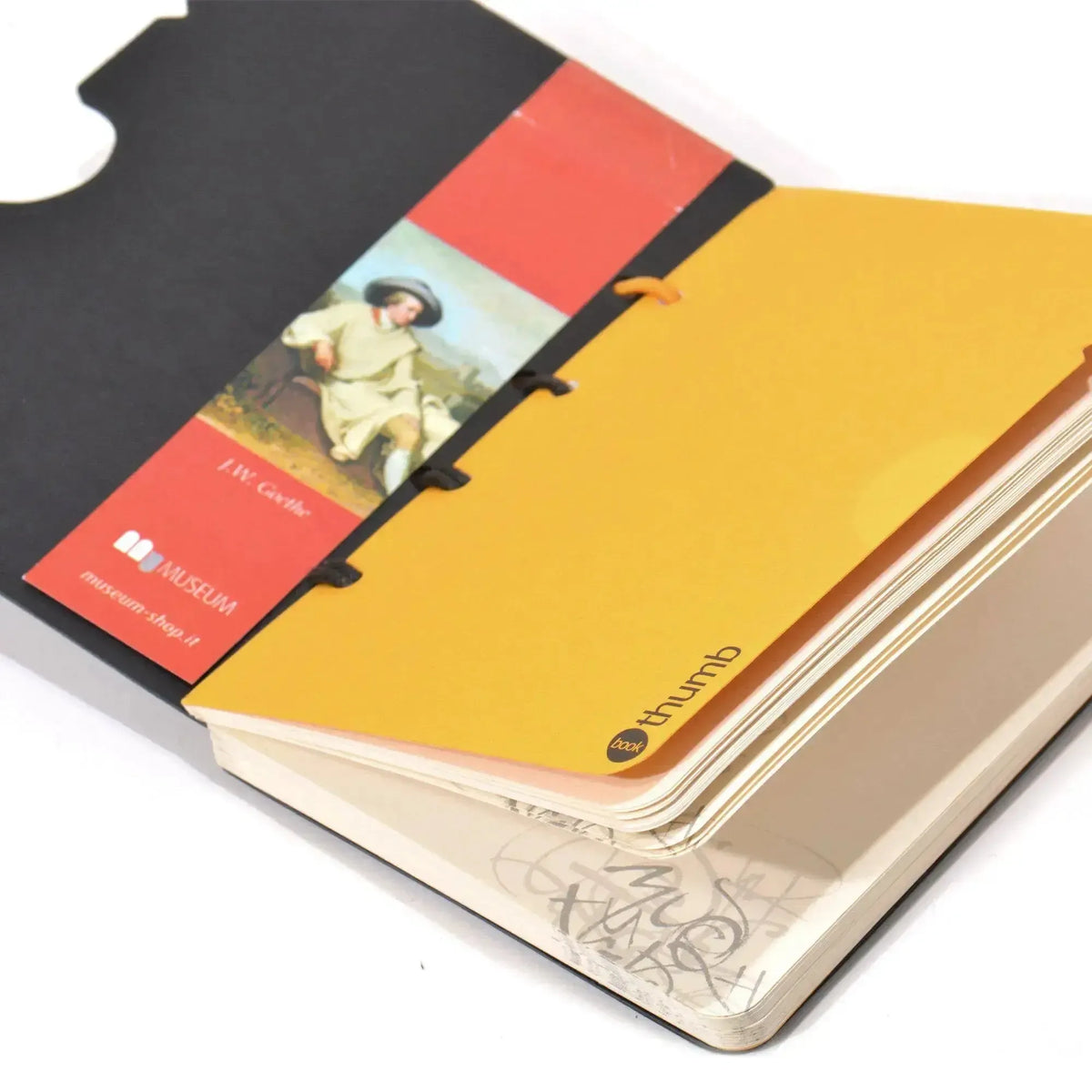 Front page, notebook "Journey to Italy"