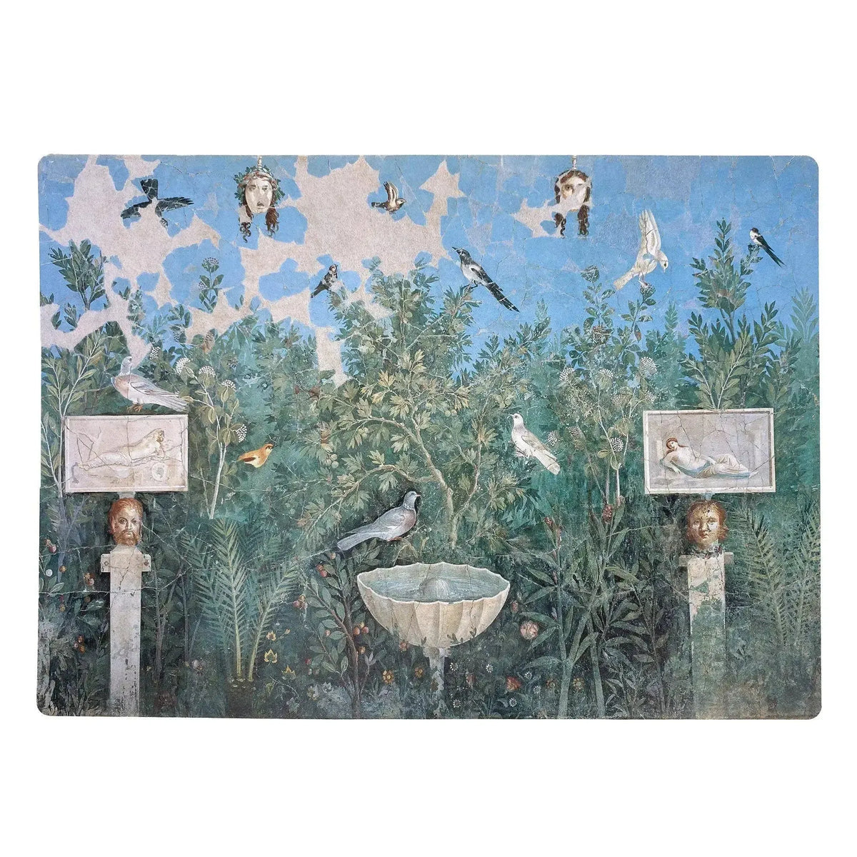 Tischset mit künstlerischem Druck – Villa des goldenen Armbandes