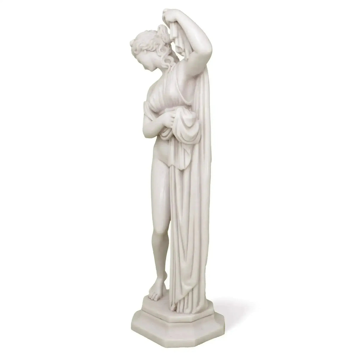 Statue Aphrodite Callipygia de 38 cm en marbre