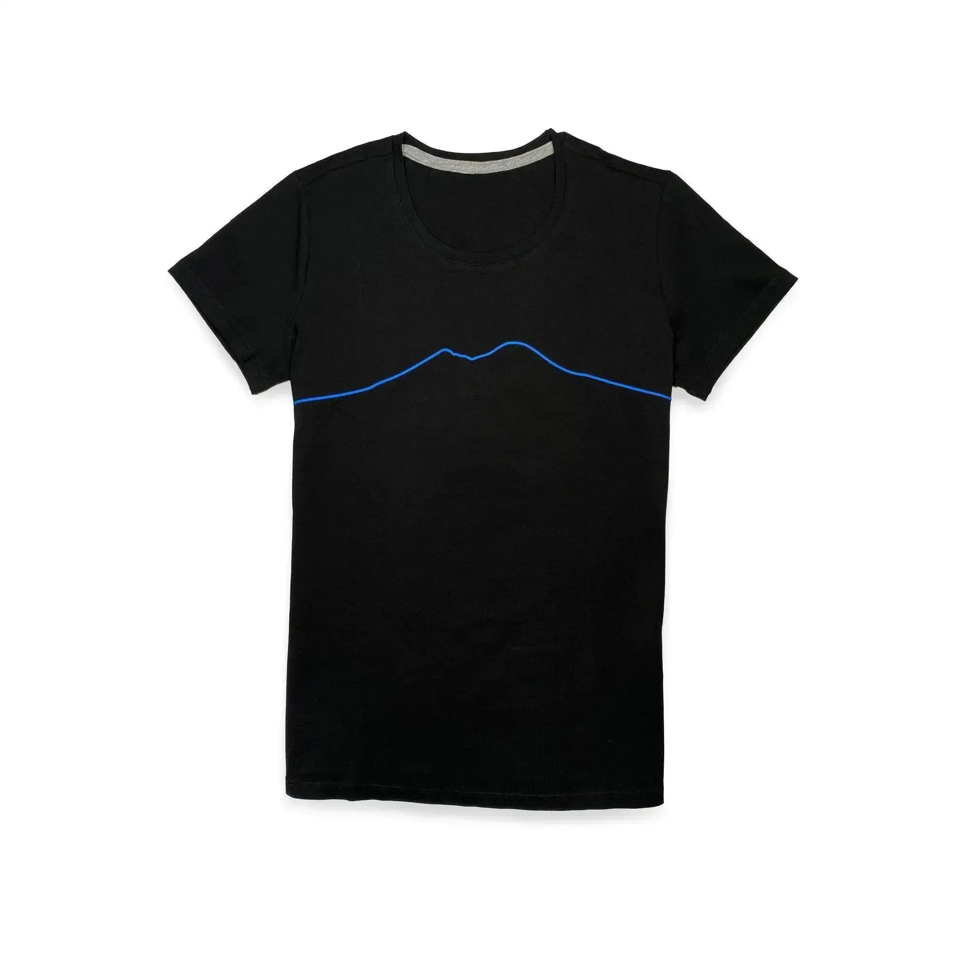 T-shirt with a stylized image of Vesuvius