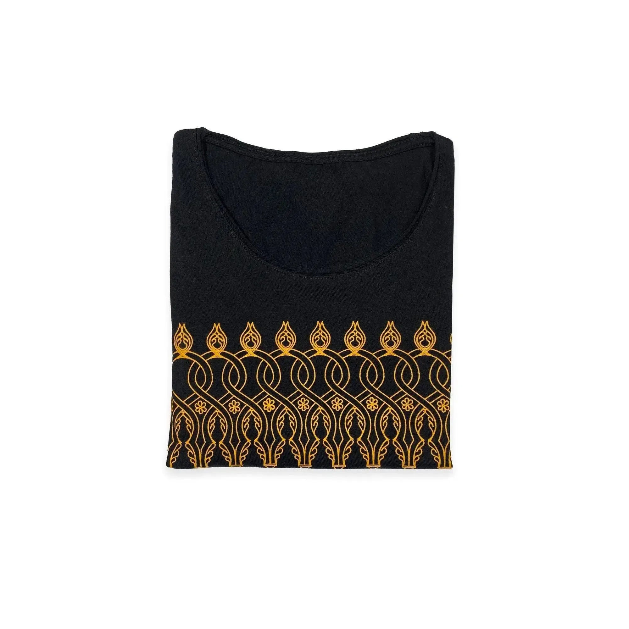 Schwarzes T-Shirt von Villa Rufolo