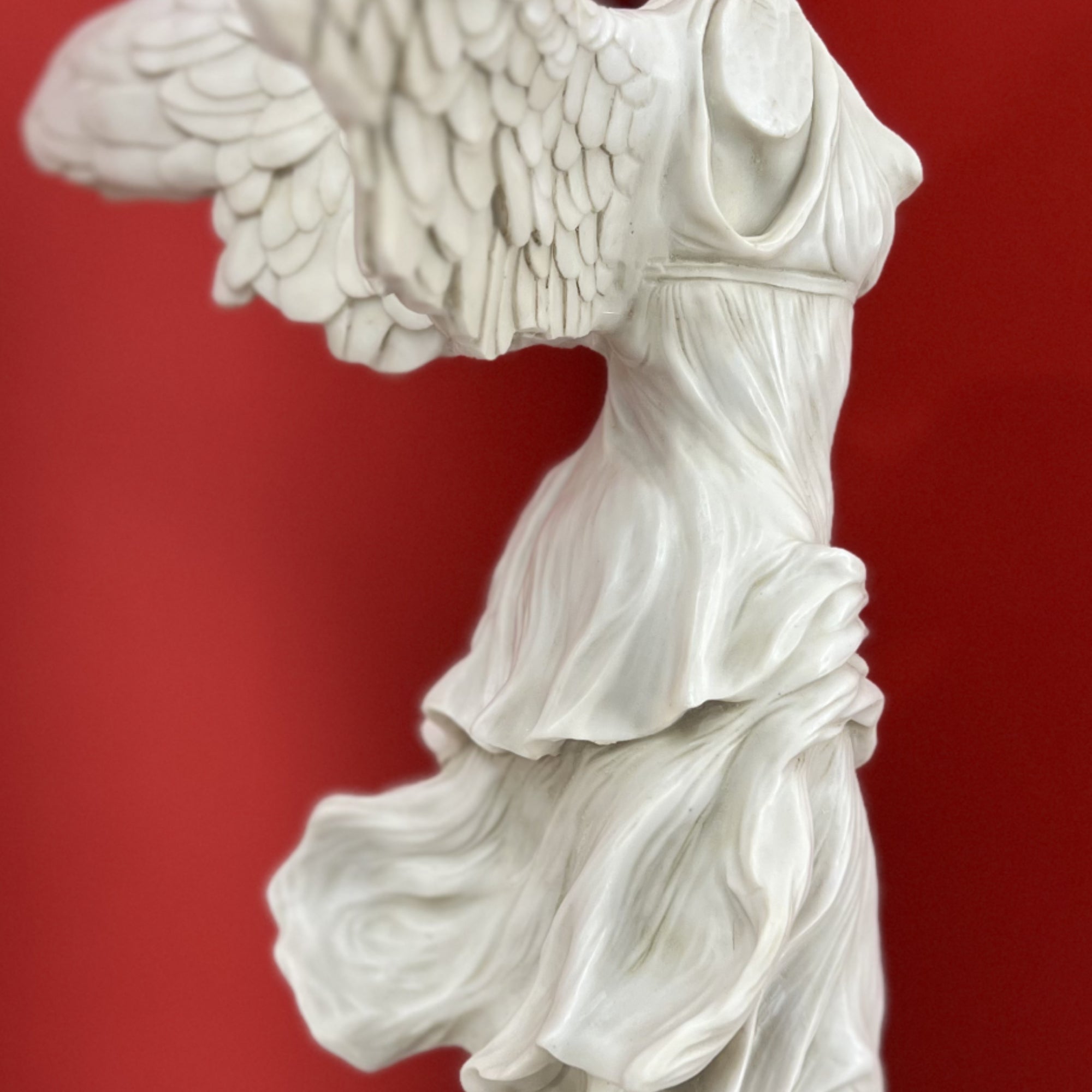 Nike Di Samotracia - statua in marmo 37,5 cm