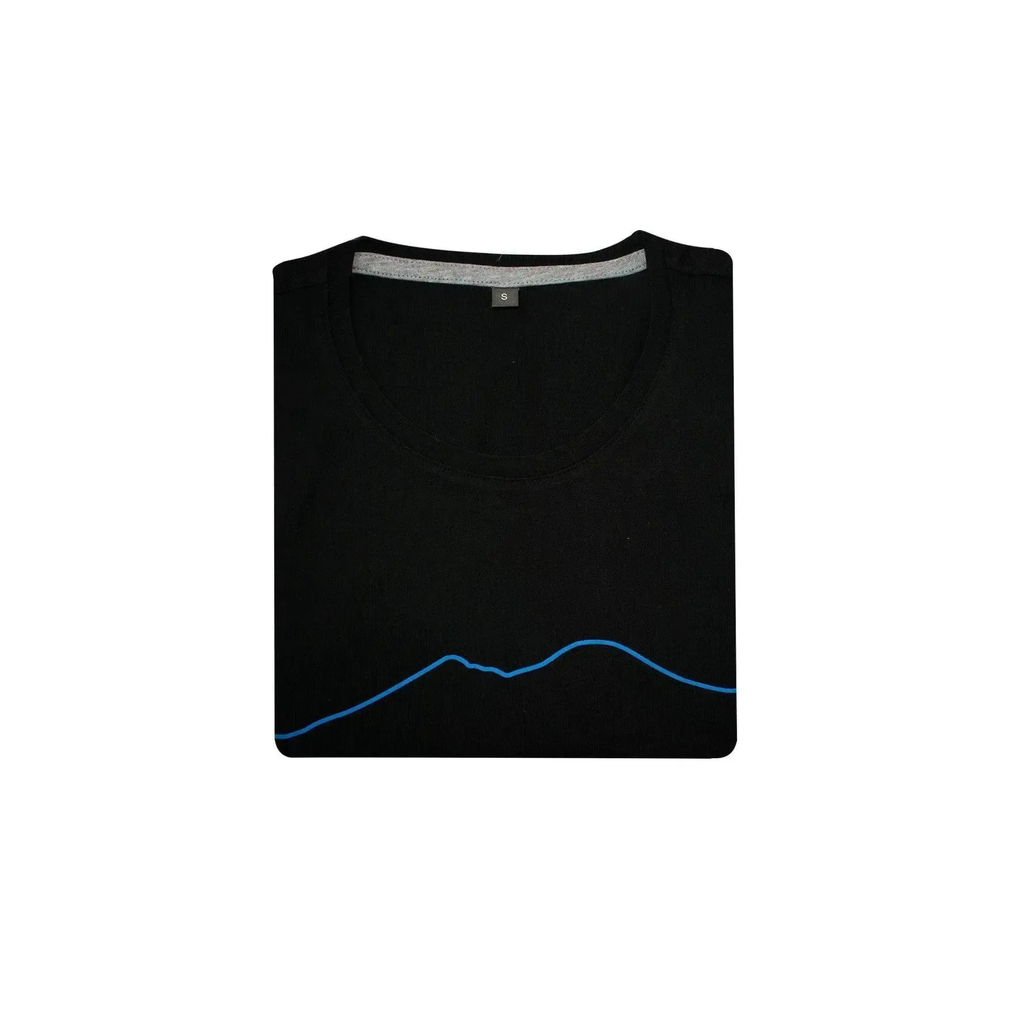 Women's T-shirt with stylized Vesuvius