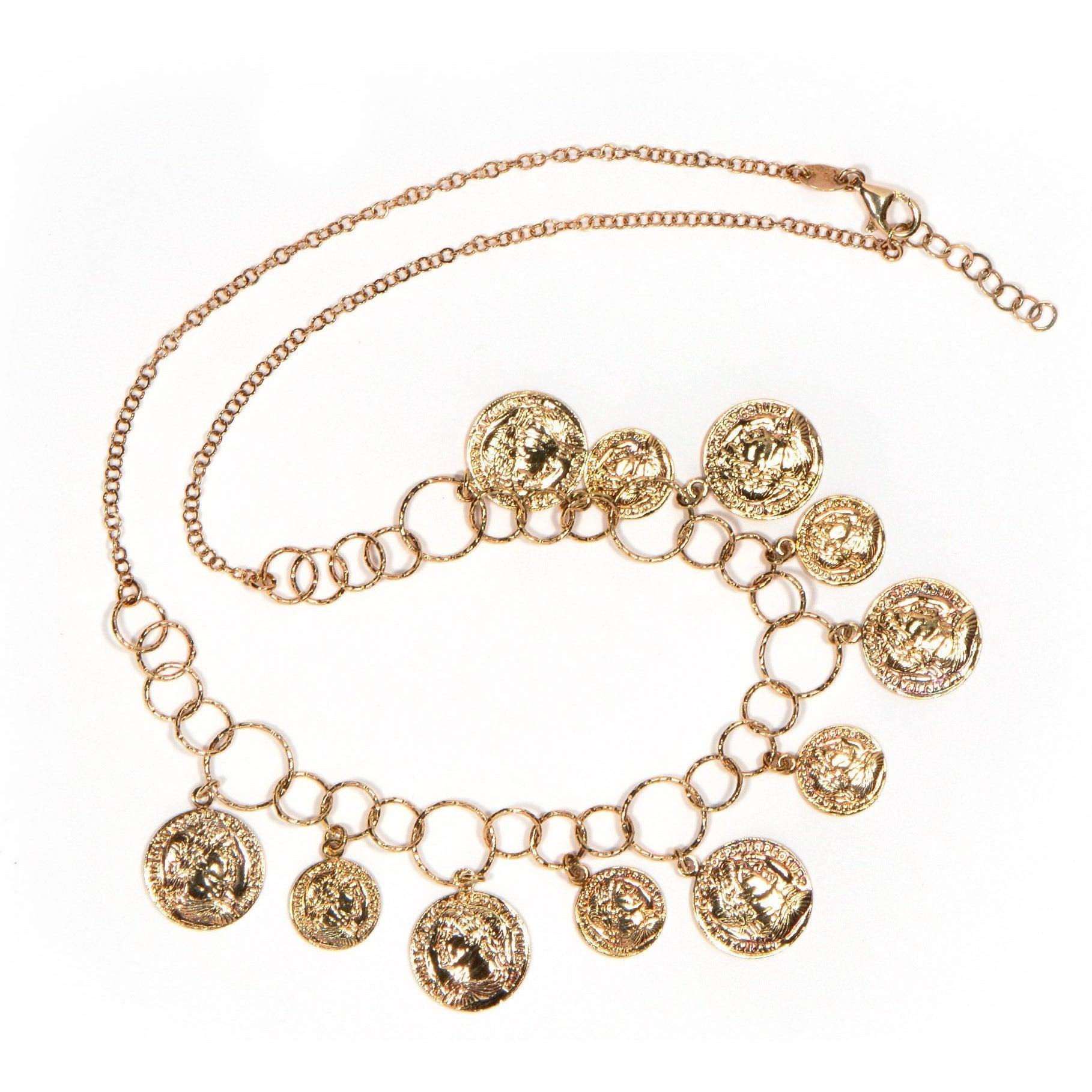 925 sterling silver necklace with pendants