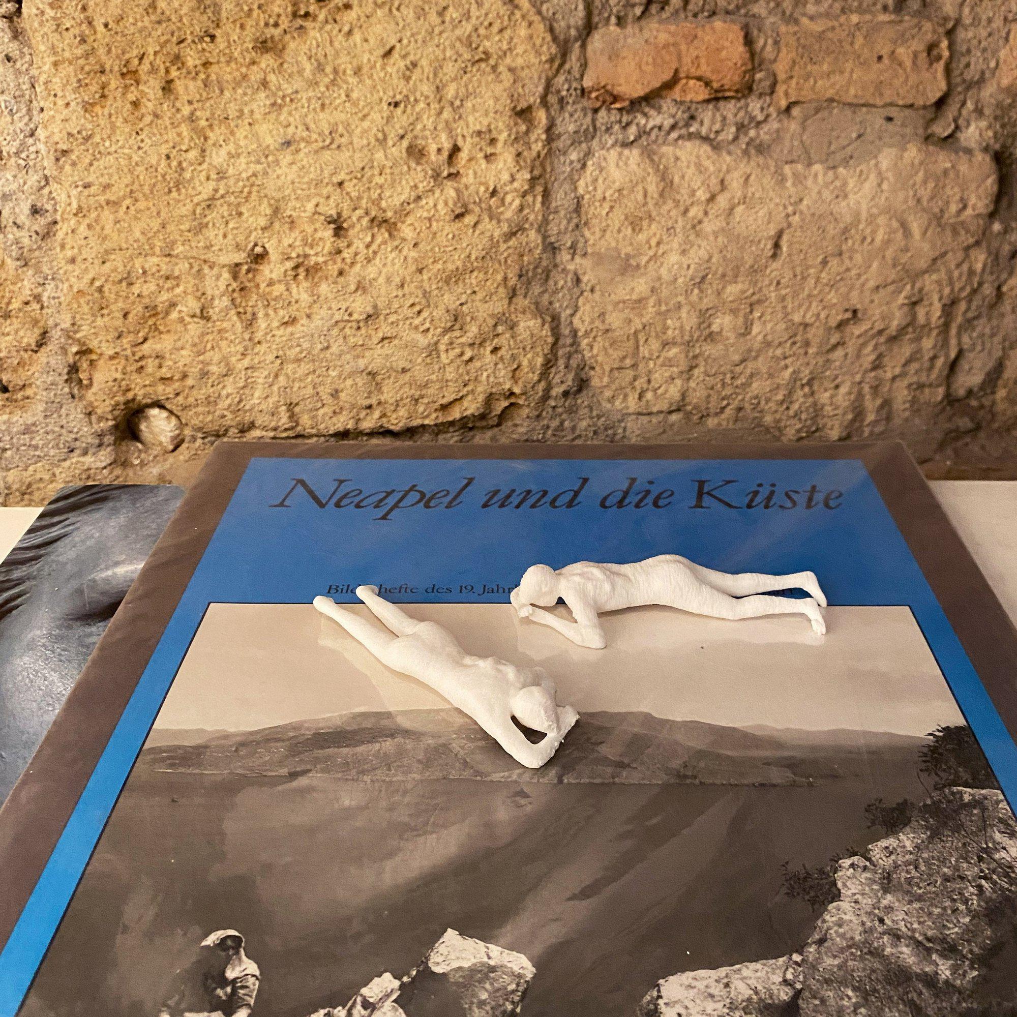 Calco Donna Stesa in 3D