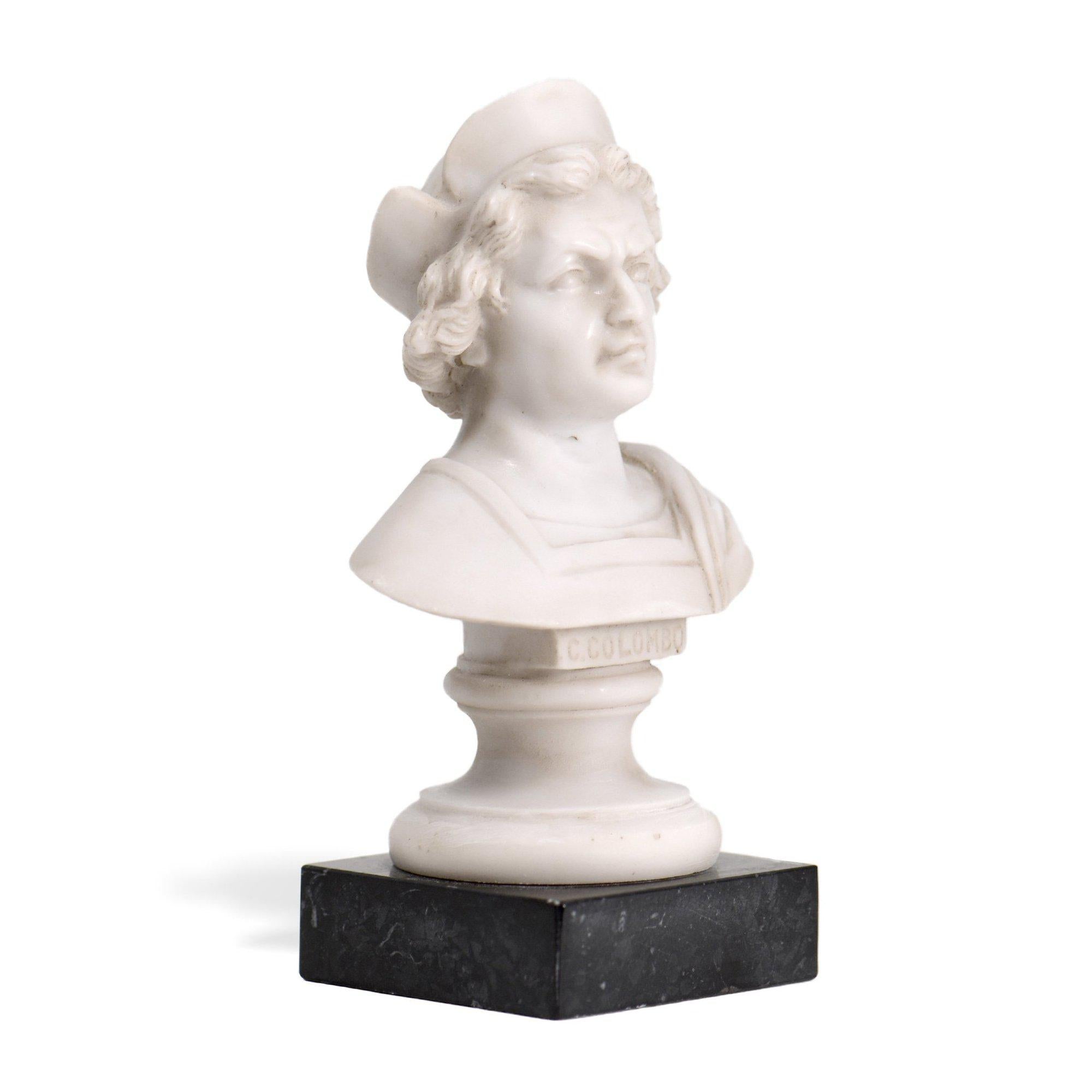 Cristoforo Colombo - Busto in marmo