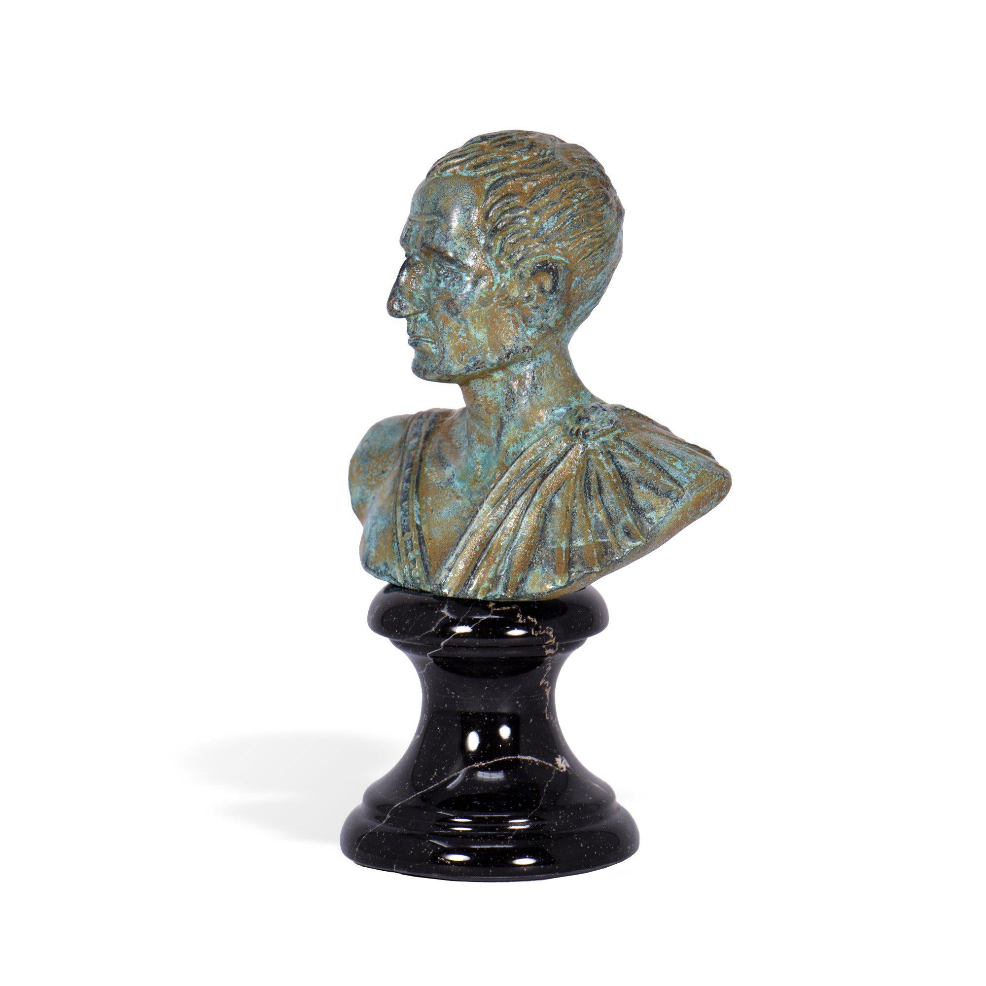 Giulio Cesare Statuetta in Bronzo