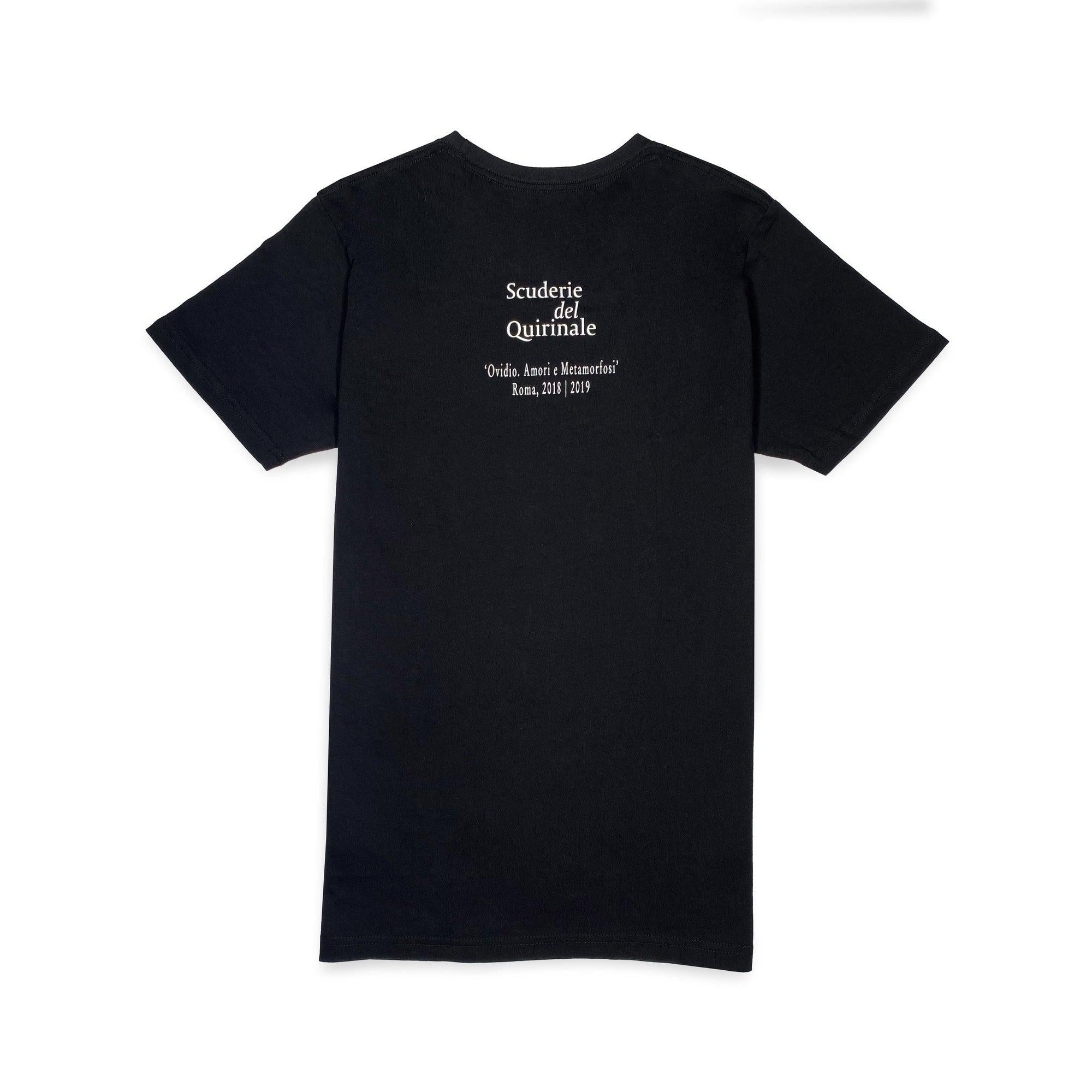 T-shirt uomo in cotone ispirata all’arte concettuale e alle citazioni di Ovidio e Joseph Kosuth.