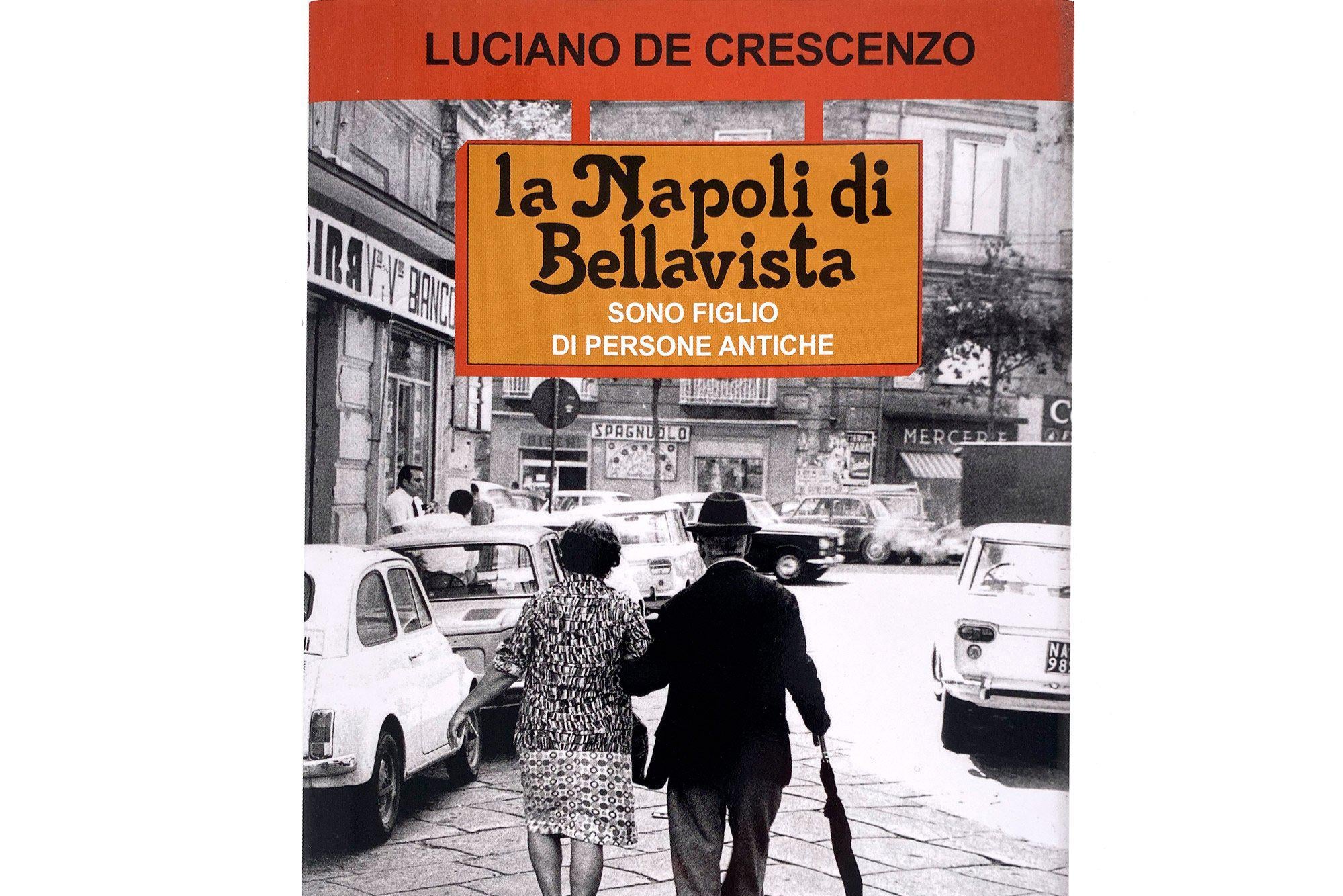 Luciano De Crescenzo La Napoli di Bellavista Photographic book