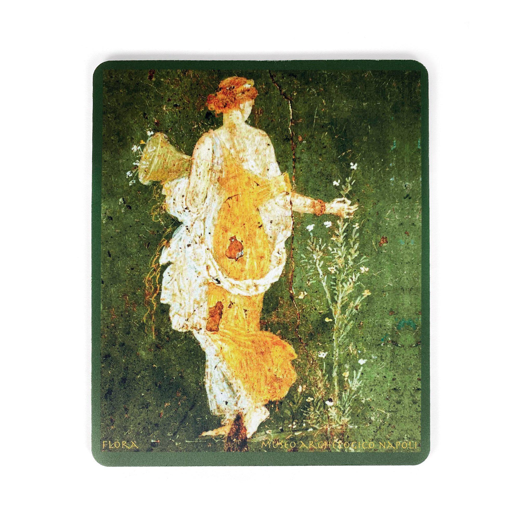 Mouse pad rettangolare Flora di Pompei – ispirazione da affresco pompeiano