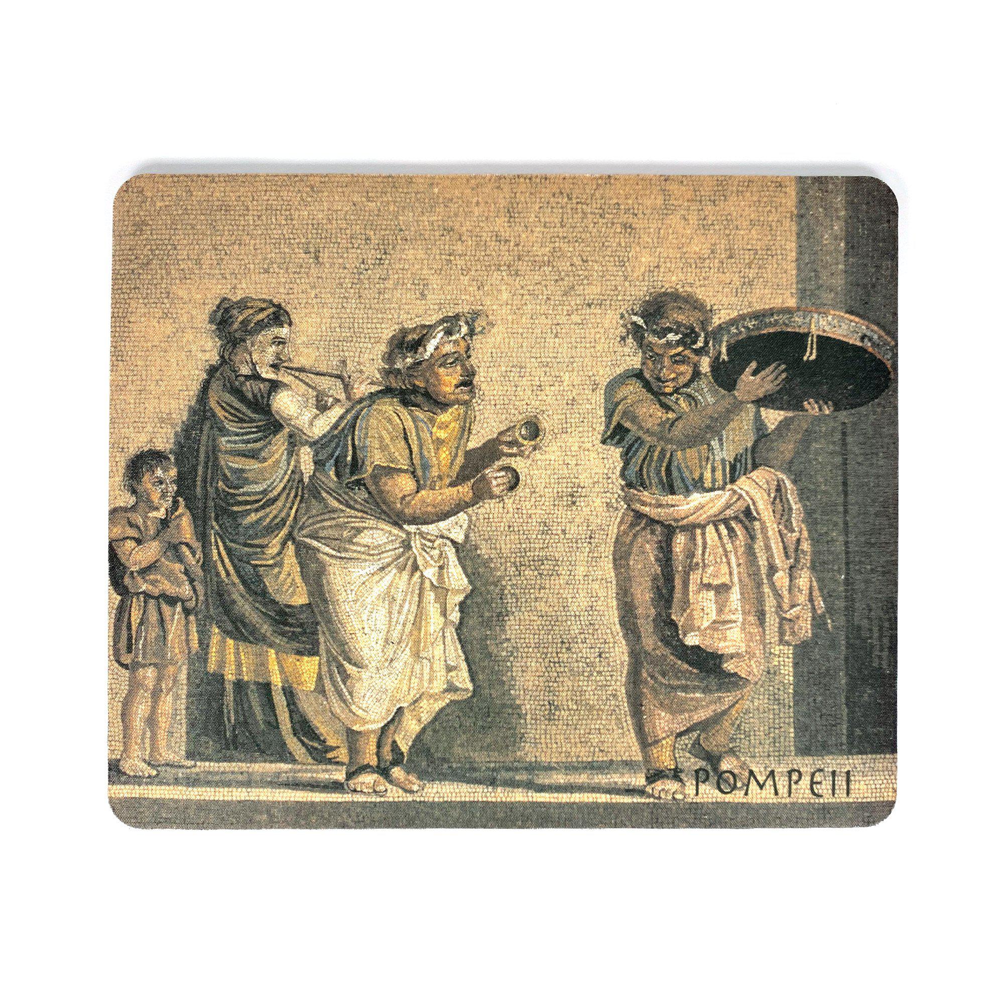 Mouse pad rettangolare con I Musici – affresco pompeiano