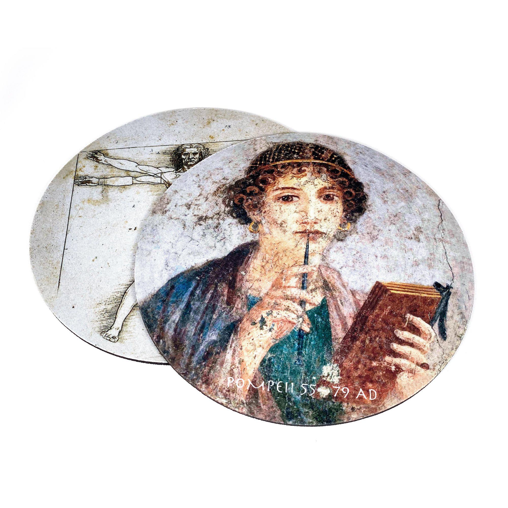 Mouse pad round