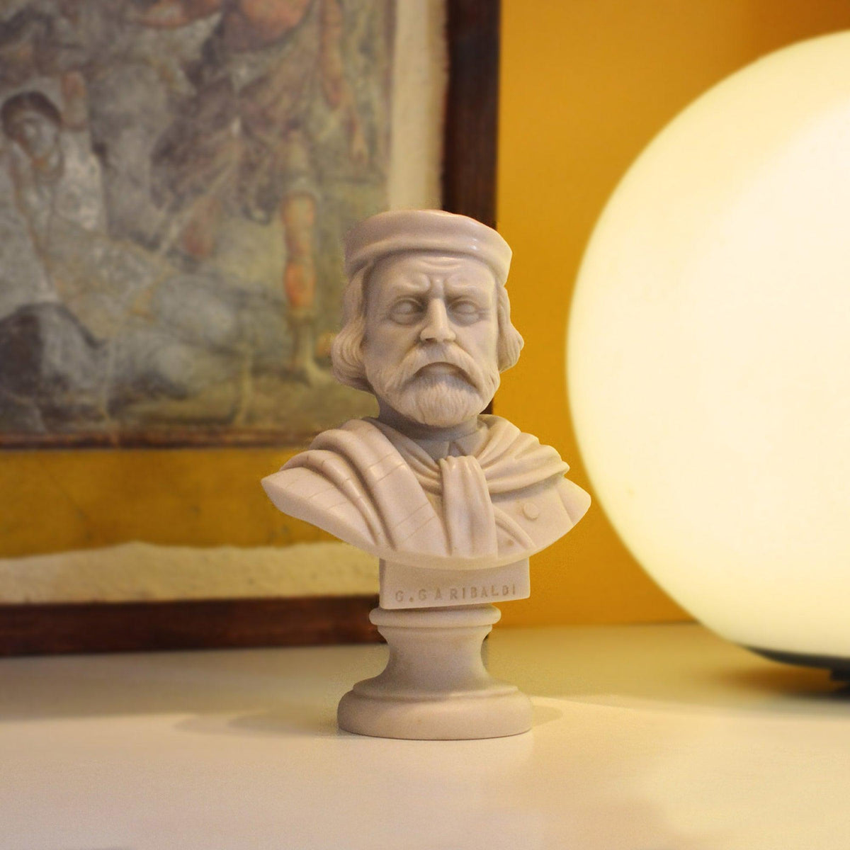 Giuseppe Garibaldi - Marble Bust
