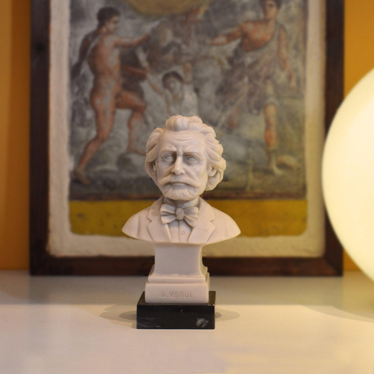 Cabeza de Mármol de Giuseppe Verdi