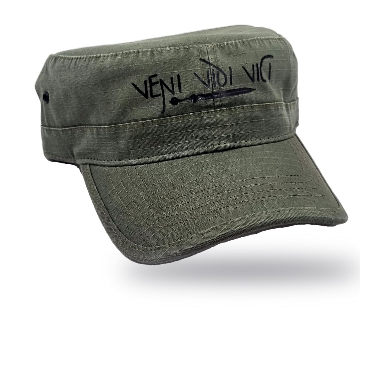 Adjustable cotton hat made in Italy