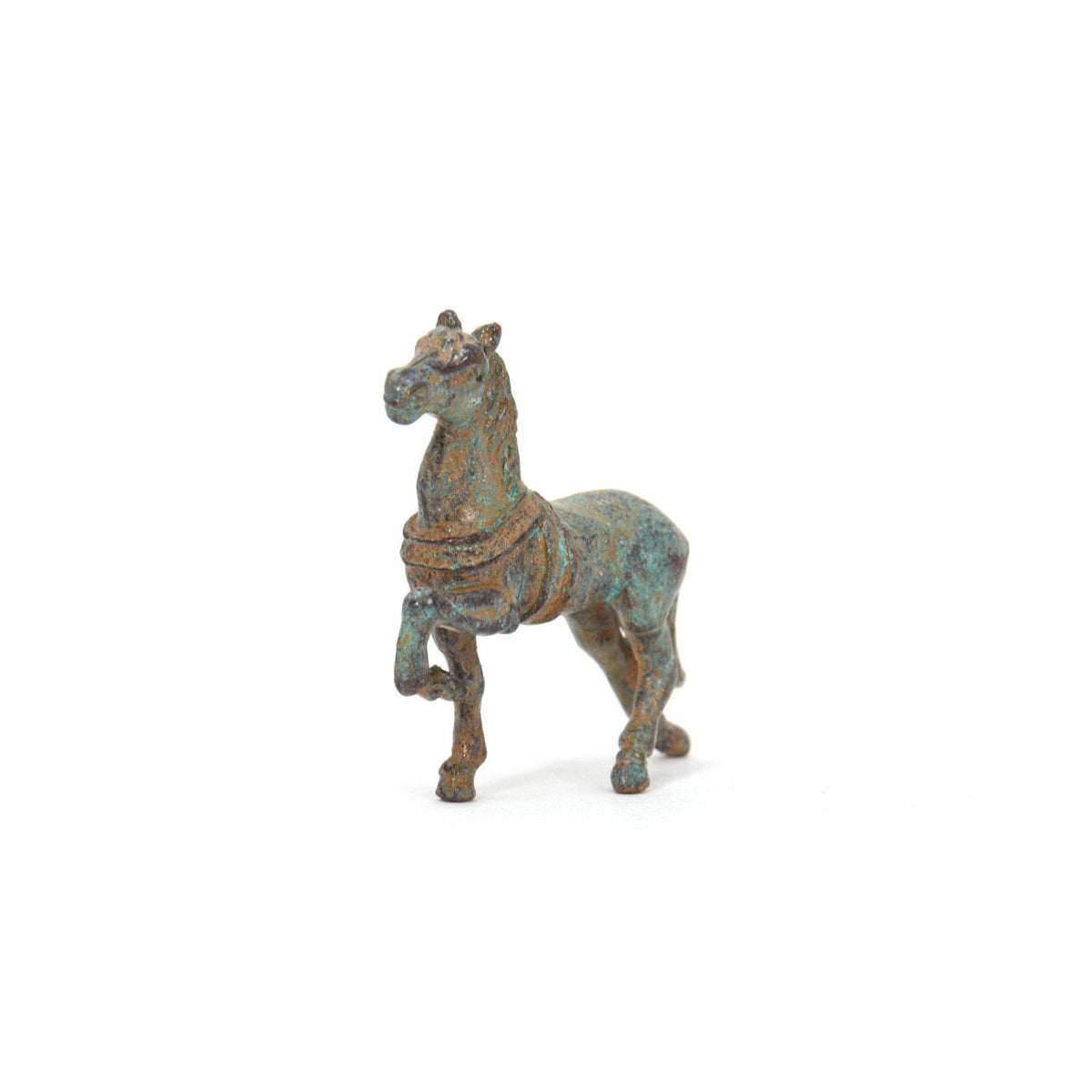 Greek Horse (Mignon) - Bronze Figurine 4.5 cm