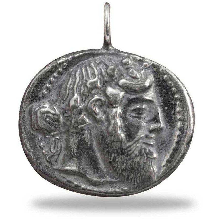 Pendentif pièce Tétradrachme de Naxos grand-Boutique Musée Italie