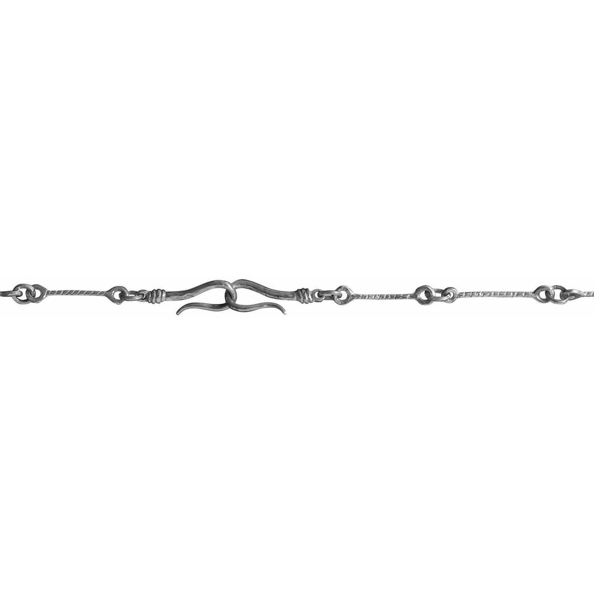 Halskette mit Pompei-Haken Silber 925 - Museum Shop Italien