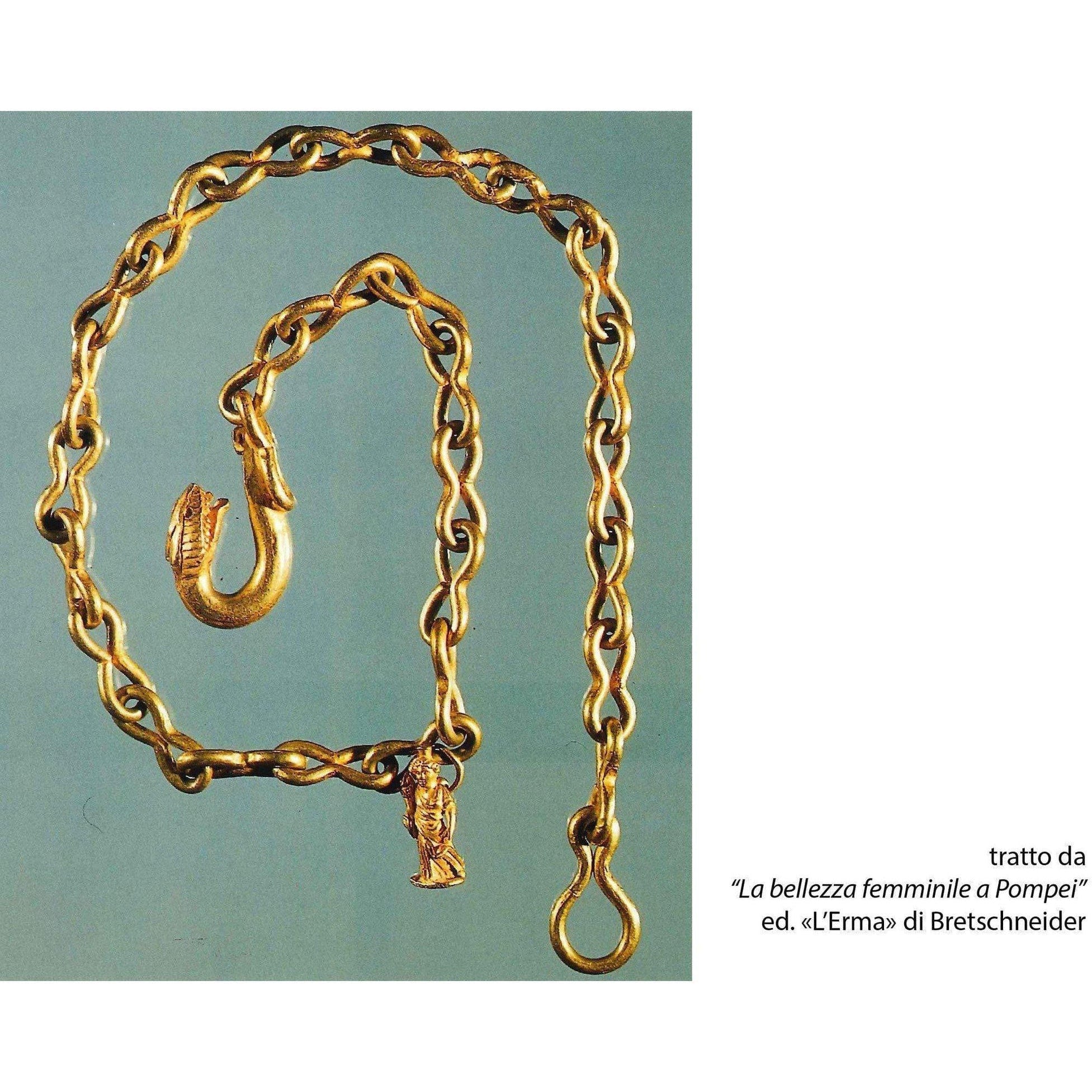 Collana con Ami di Pompei Argento 925 - Museum-Shop.it