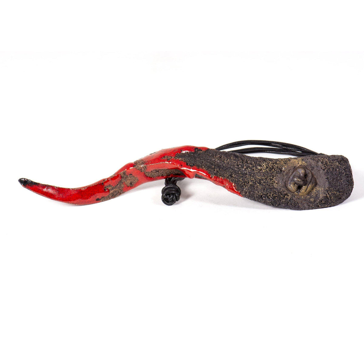 Corne Lacet en Pierre de Lave