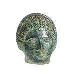 Mini Etruscan Mask - Bronze Figurine