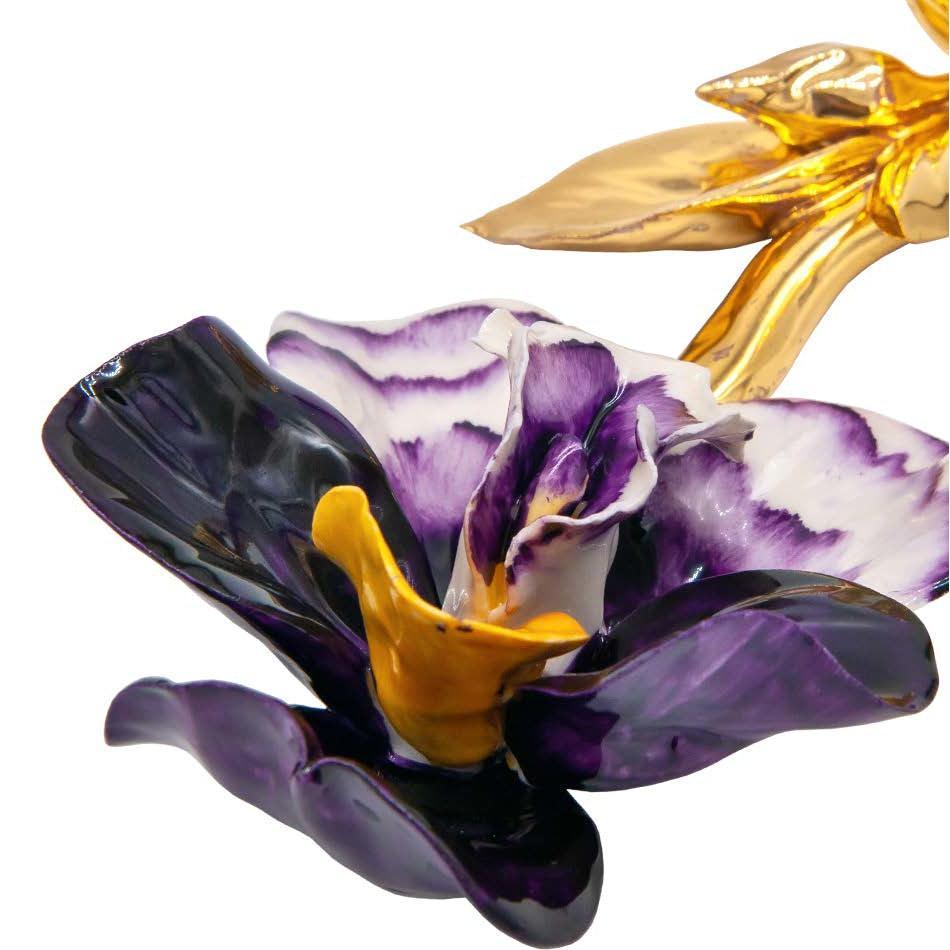 Tige d'orchidée violette or-Boutique du Musée Italie