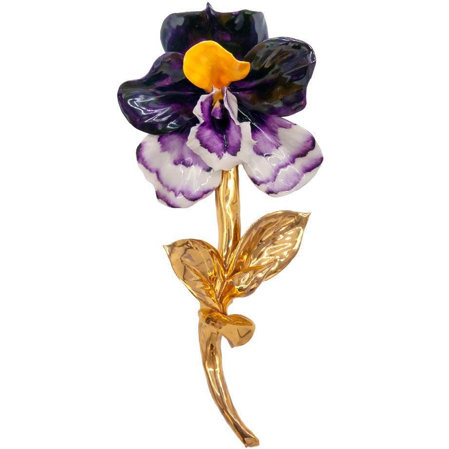 Tige d'orchidée violette or-Boutique du Musée Italie