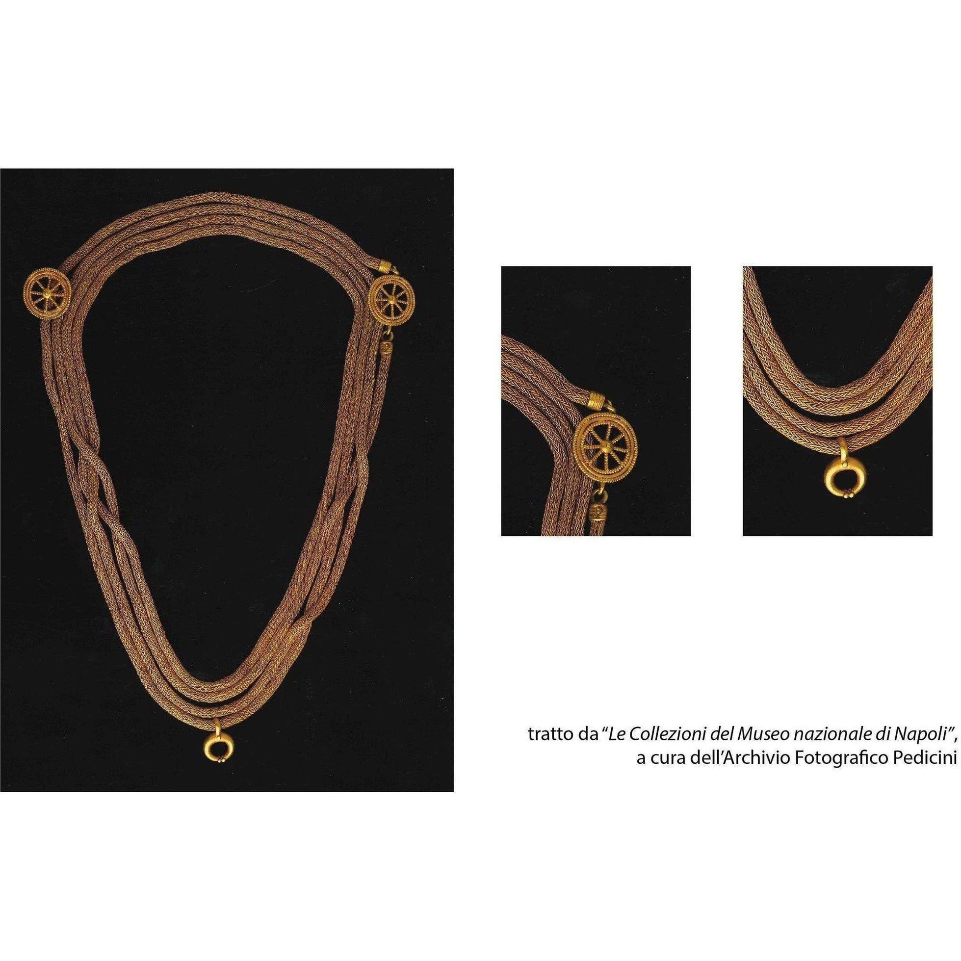 Pendente Lunula Crescente liscia Argento 925 - Museum-Shop.it