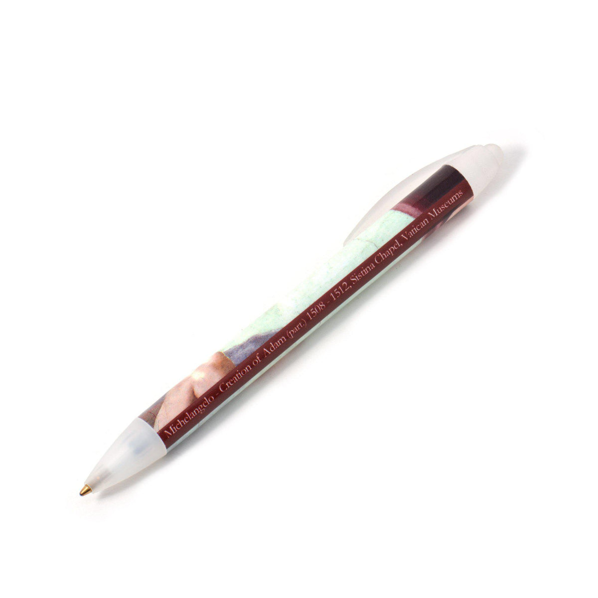 Pen inspired by Michelangelo's Creation of Adam – detail