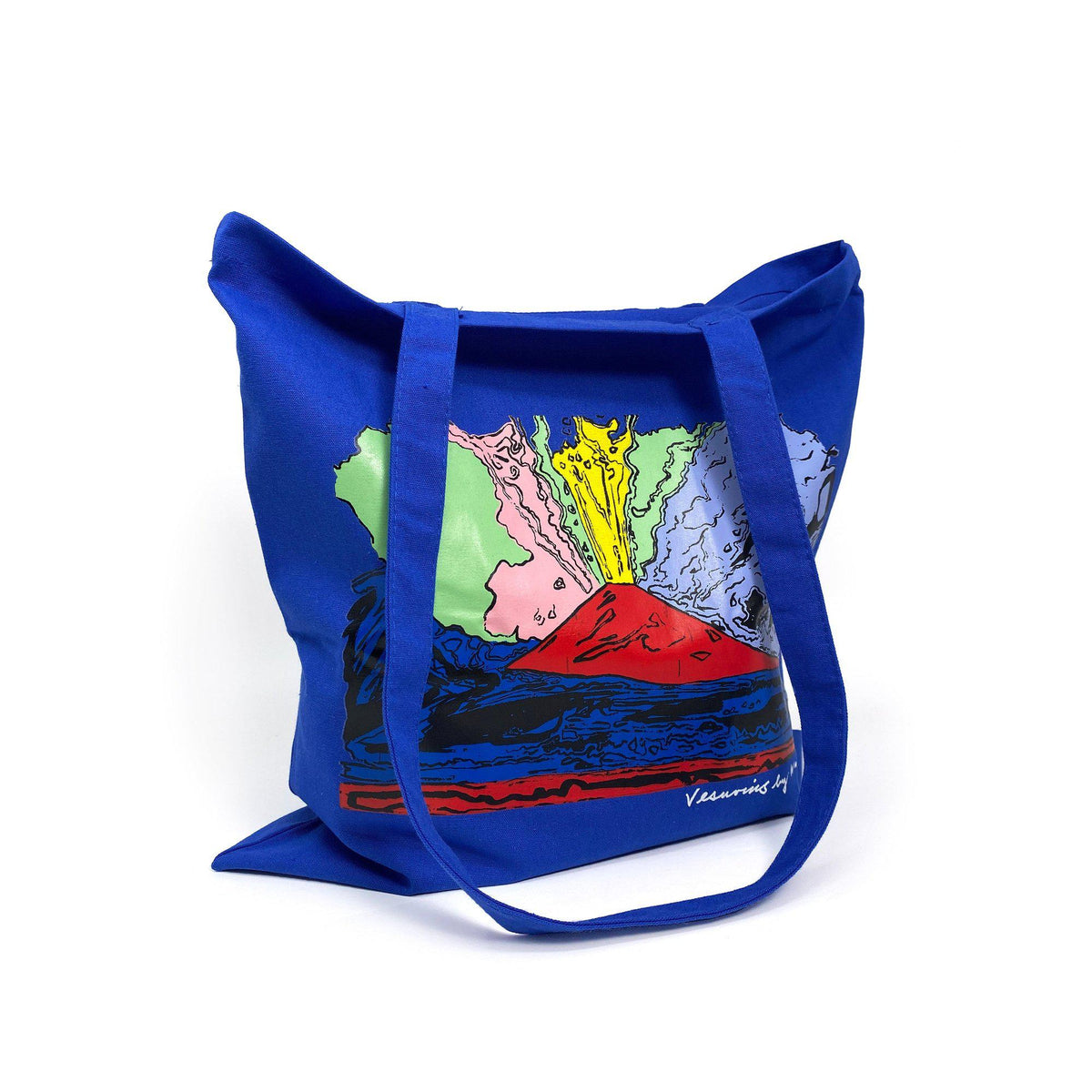 Vesuvius Andy Warhol shopping bag in natural cotton