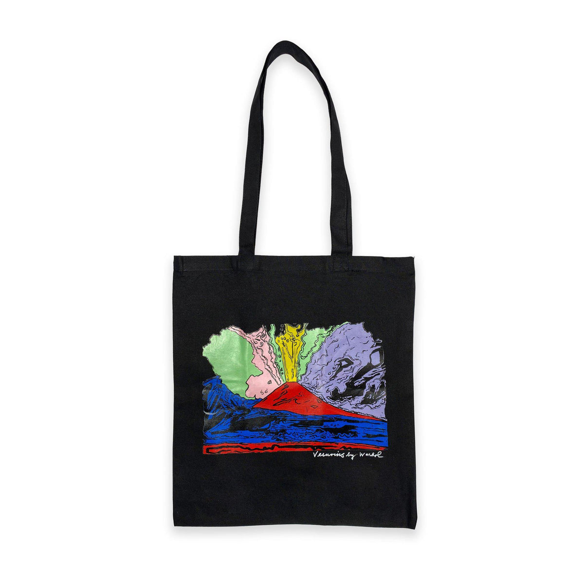 Vesuvius Andy Warhol shopping bag in natural cotton