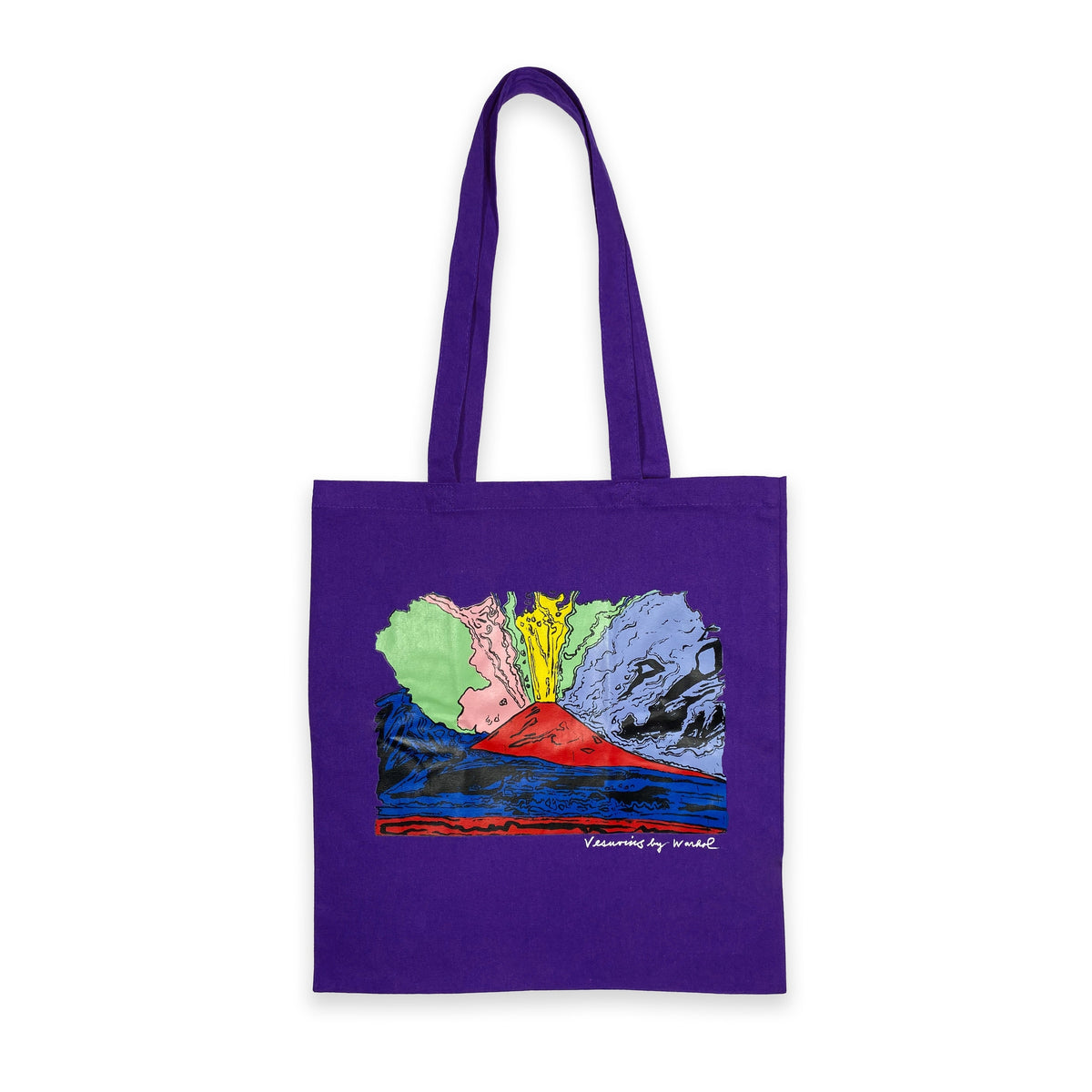 Vesuvius Andy Warhol shopping bag in natural cotton