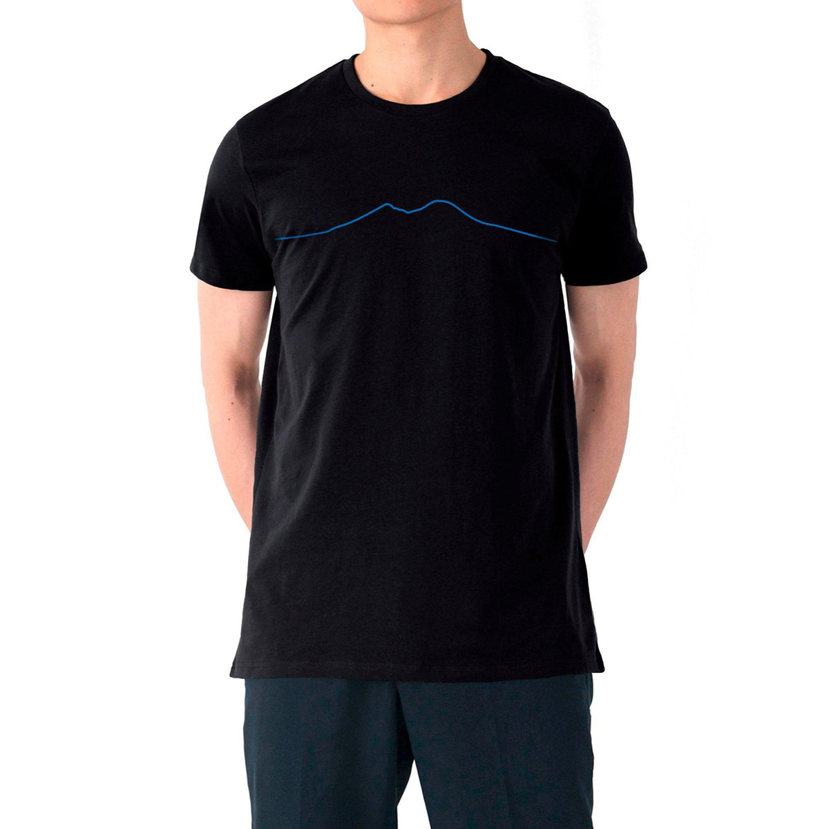 メンズTシャツ 100% コットン – ヴェスヴィオにインスパイアされた限定デザイン