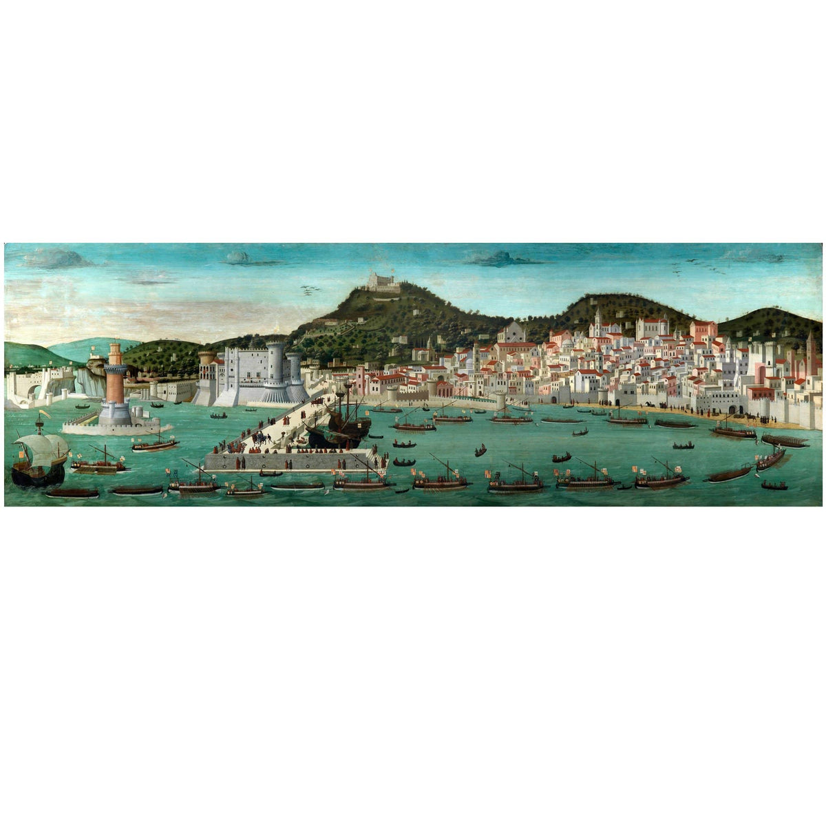 Strozzi Panel, canvas 30 cm x 100 cm - Museum-Shop.it